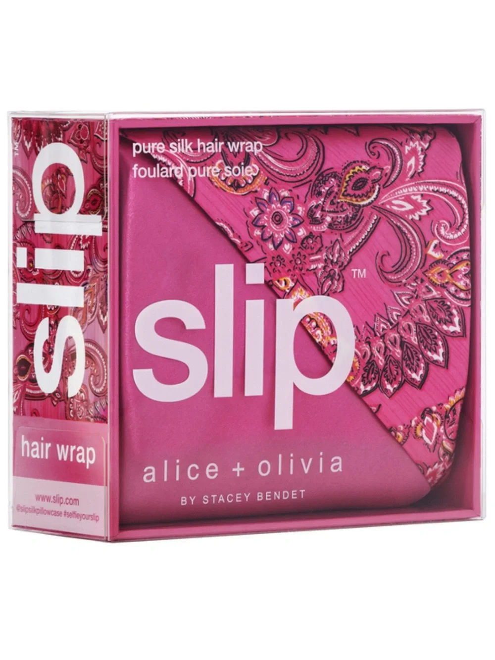 A&O x Slip silk hair wrap